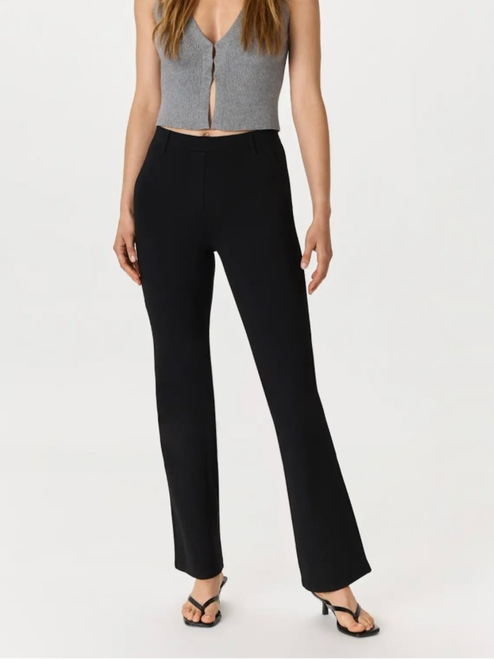 NWT Quince Ultra Stretch Ponte Bootcut Pants Work Office Business Comfy Boss